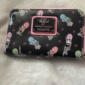 NWT Loungefly: Valfre Tattoo Aop Zip Around Wallet. Hard Tag NEW